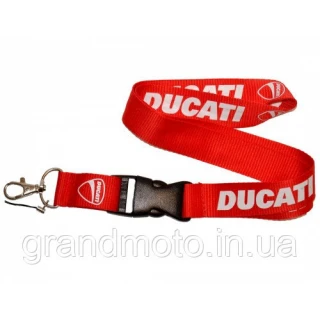 Шнурок на шею для ношения телефона, ключей и др. Ducati