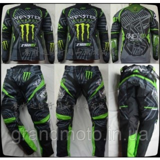 Кроссовый костюм (штаны+джерси) Monster Energy