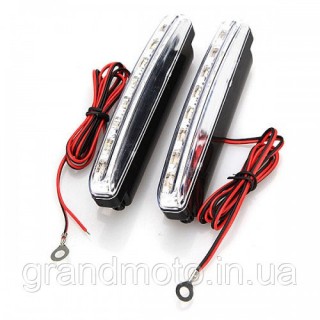 Дневные ходовые огни 8LED