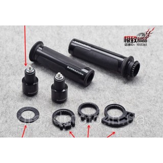 Ручки руля (грипсы) Barracuda Black