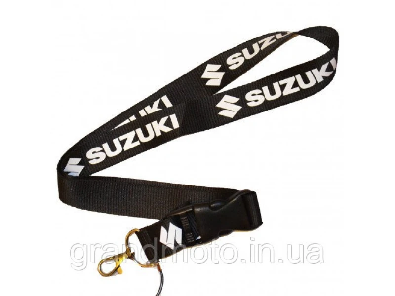 Шнурок на шею для ношения телефона, ключей и др. Suzuki