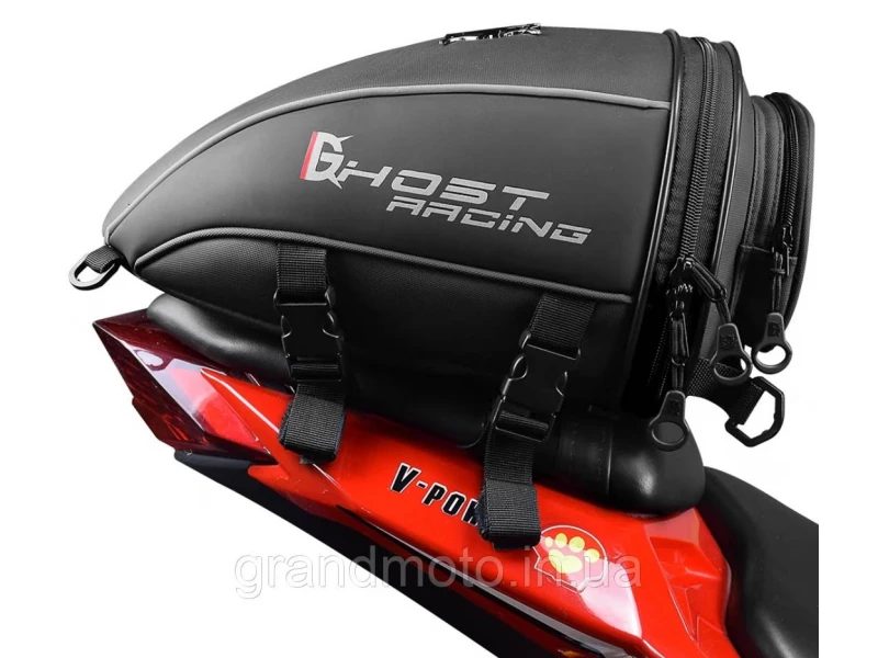 Сумка рюкзак на сидение мотоцикла  Ghost Racing CWB06