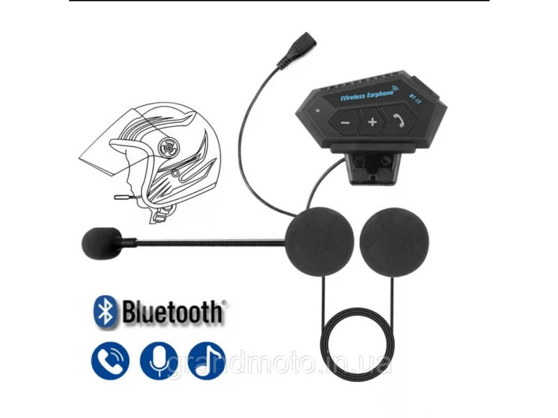 Мото Bluetooth 5.0 гарнитура Hands Free 10m