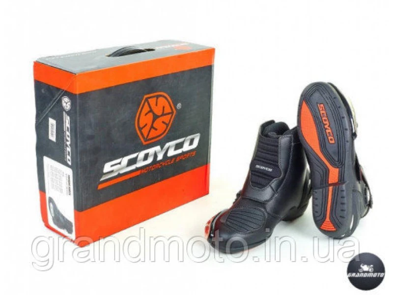 Мото ботинки спортивные короткие Scoyco MBT003