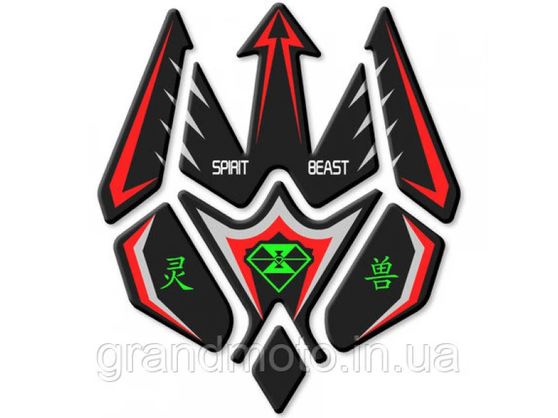 Наклейка на бак Spirit Beast Mod8