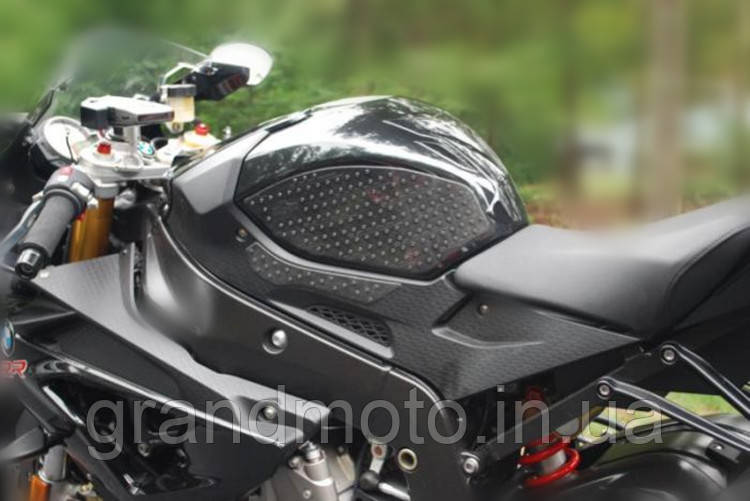 Гумові наклейки накладки на боковини бака Yamaha YZF R1 09-10-11-12-13-14