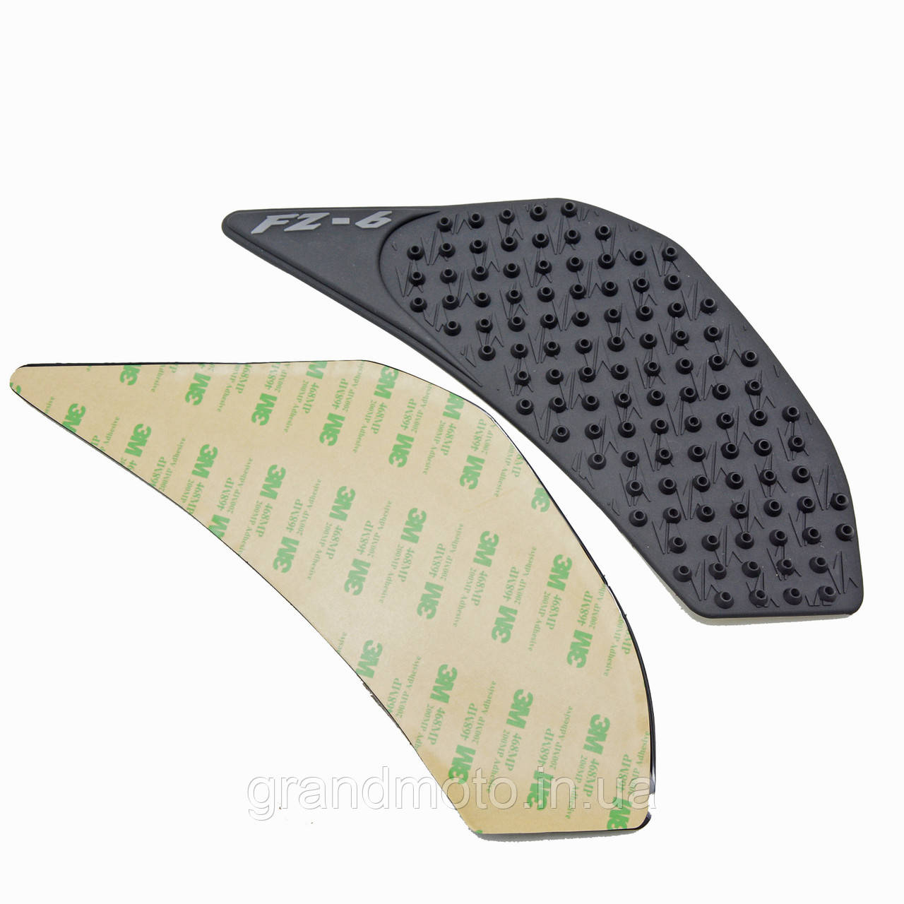 Гумові наклейки накладки на боковини бака Yamaha FZ 6N 06-10