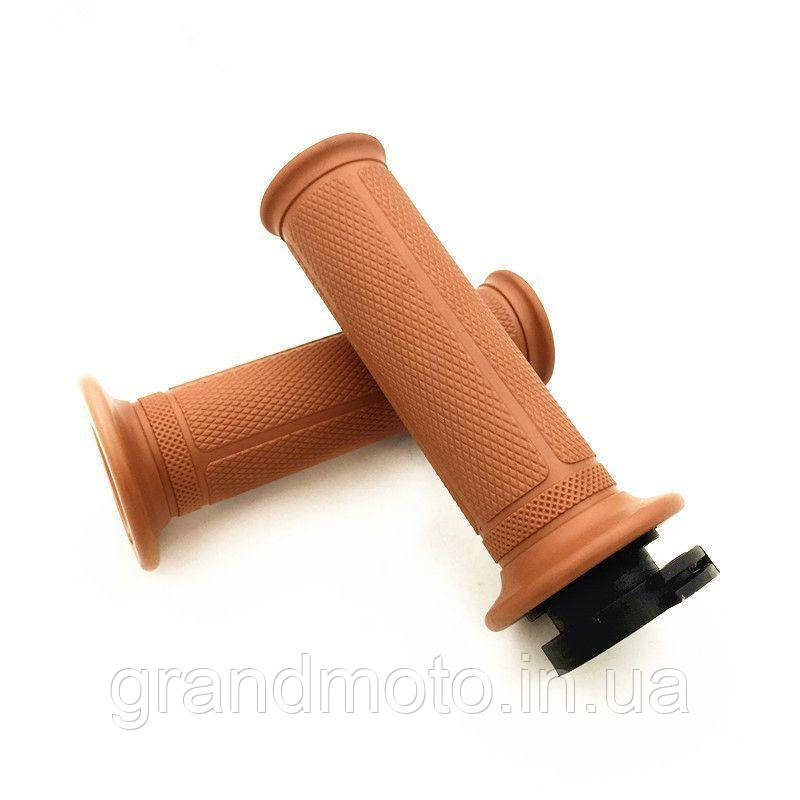 Ручки для мотоцикла кастомні Caffe racer brown