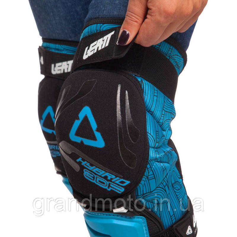Мотонаколінники Leatt Knee Guard 3DF укорочені сині