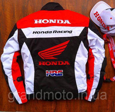 Мотокуртка текстильна Honda Racing Team із захистом  6XL