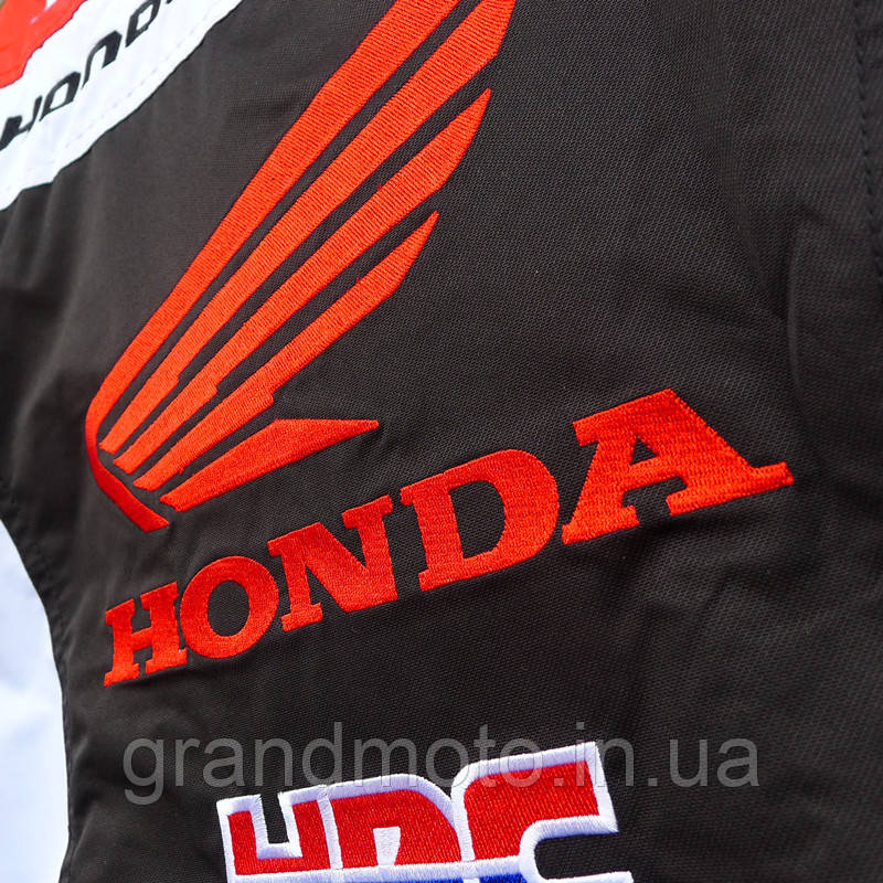 Мотокуртка текстильна Honda Racing Team із захистом  6XL