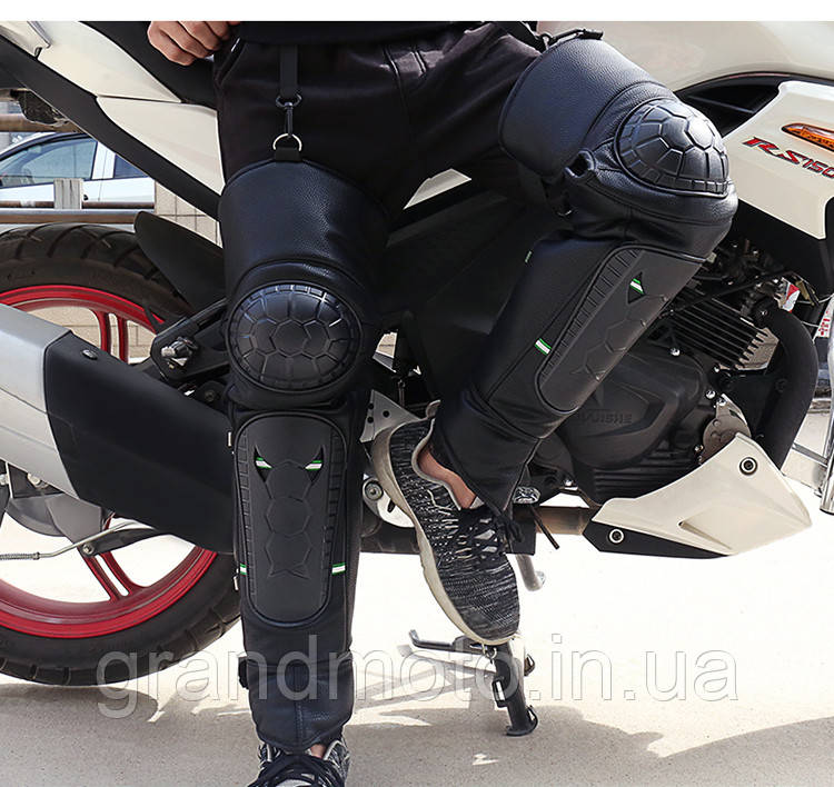 Утеплювачі для колін і ніг мотоцикліста із захистом Motowolf