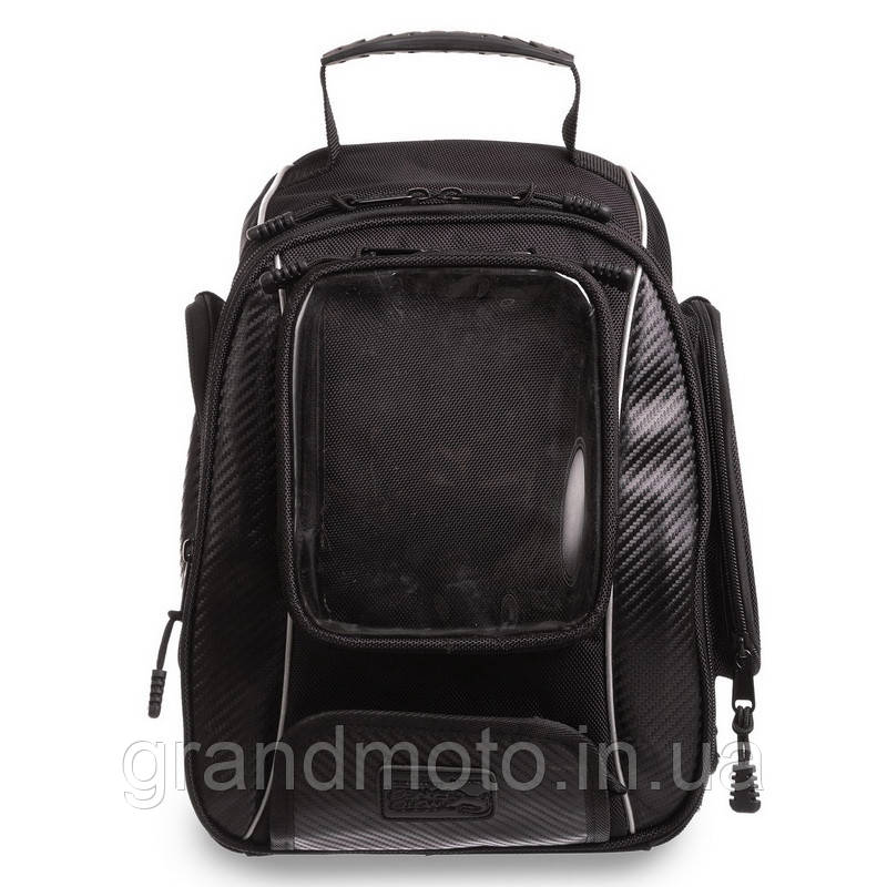 Сумка на бак мотоцикла Carbon tank bag
