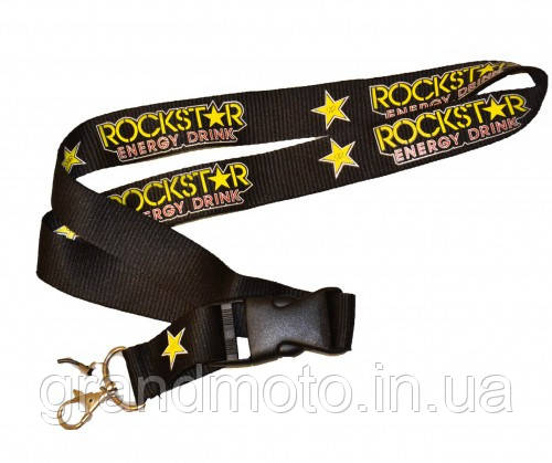 Шнурок на шию для носіння телефона, ключів та ін. Rockstar