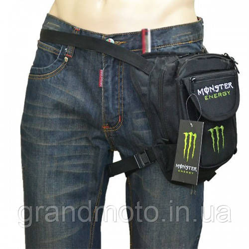 Мото-сумка на стегно monster Energy