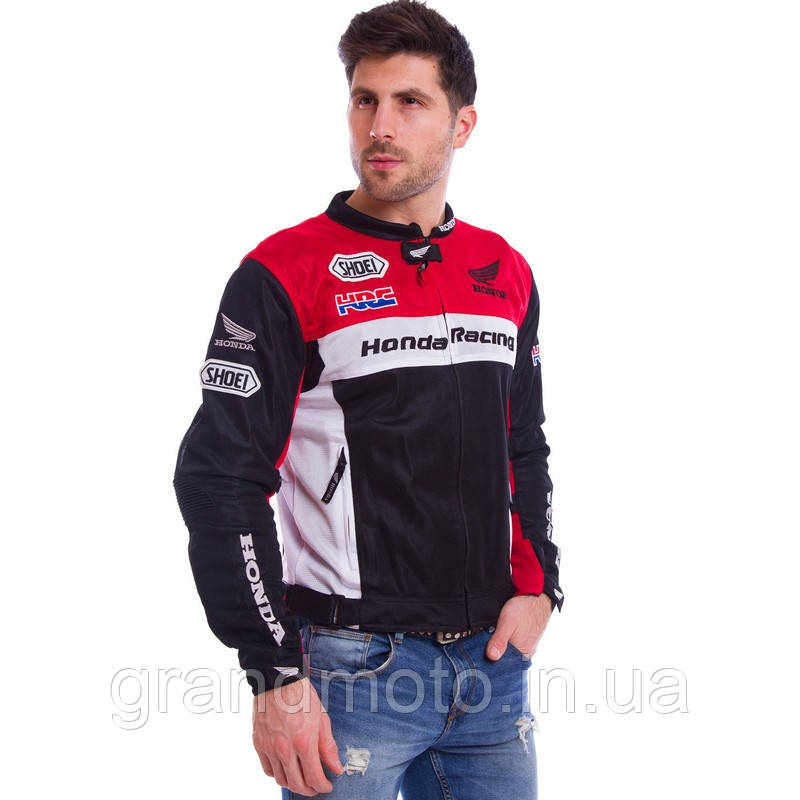 Мотокуртка літня текстильна Honda Racing Team сітка