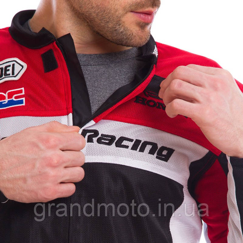 Мотокуртка літня текстильна Honda Racing Team сітка