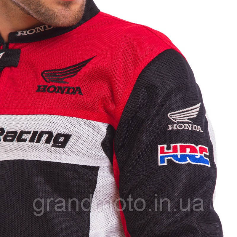 Мотокуртка літня текстильна Honda Racing Team сітка