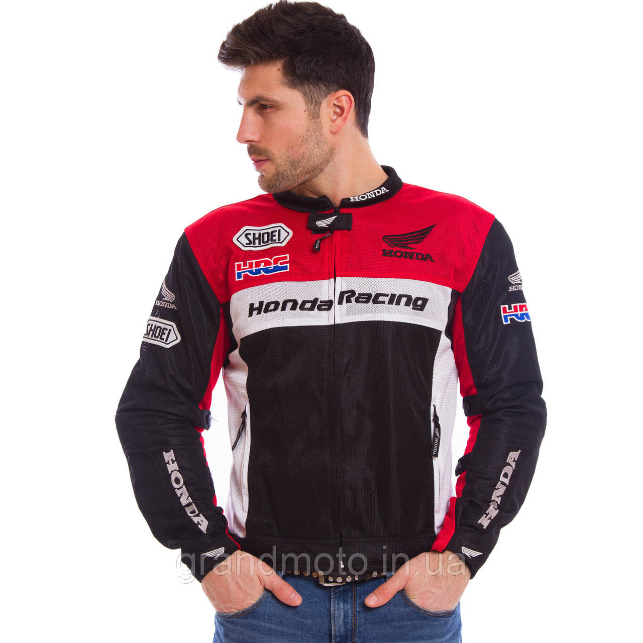 Мотокуртка літня текстильна Honda Racing Team сітка