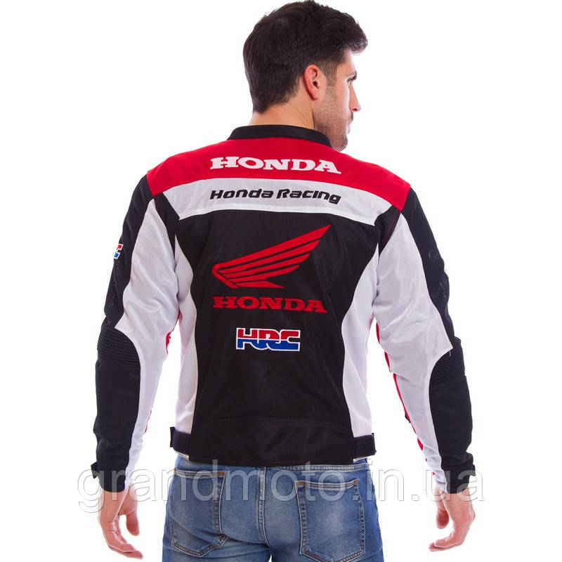 Мотокуртка літня текстильна Honda Racing Team сітка XXL