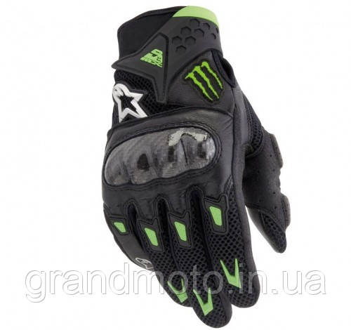 Легкі моторукавички Alpinestars M10 шкіра/текстиль XL