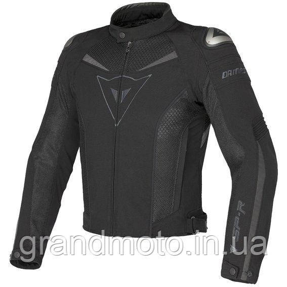 Мотокуртка Dainese SP-R текстильна, 4 кольори 56, Чорний