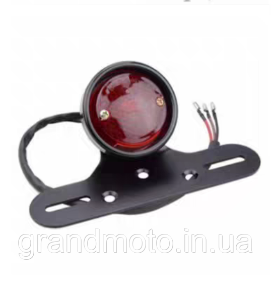 Універсальний задній стоп сигнал LED з кріпленням для мотоцикла Cafe Racer