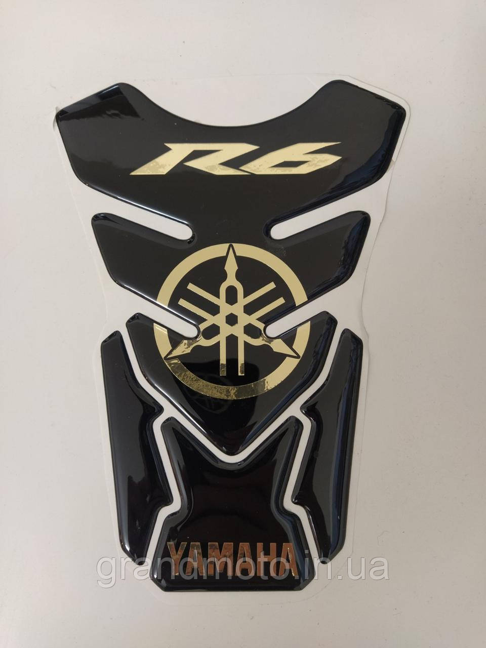 Наклейка на бак мотоцикла силіконова Yamaha R6 unique