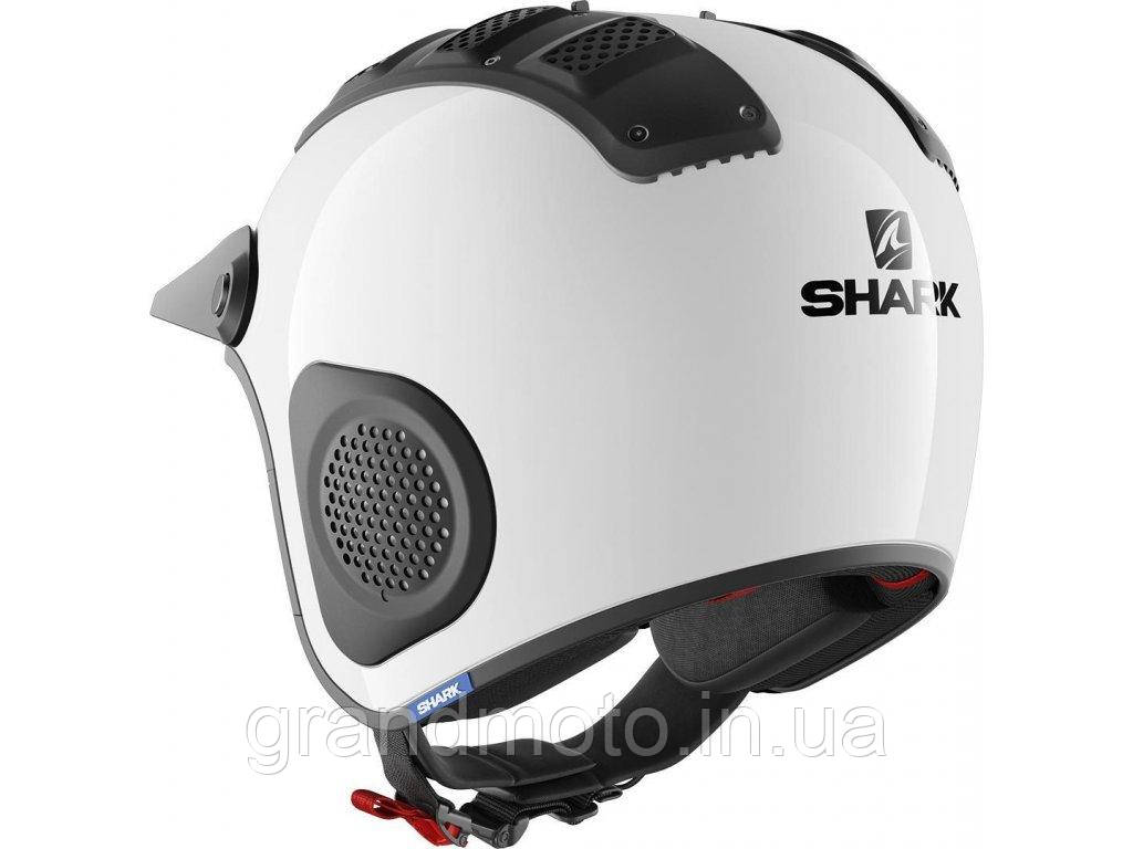 Мотошолом Shark Atv Drak білий для квадроцикла, скутера. Розмір  L