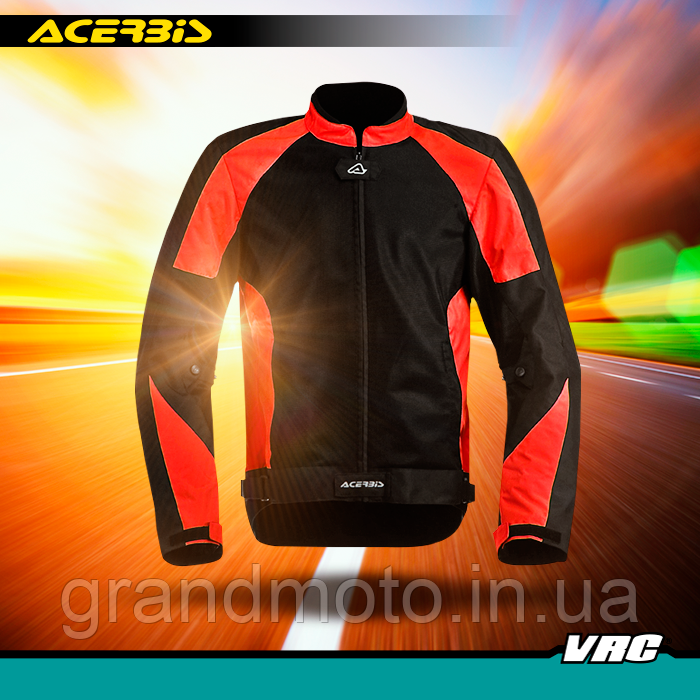 Мотокуртка Acerbis Ramsey My Vented Black/Red жіноча. Розмір М/L/. Розпродаж