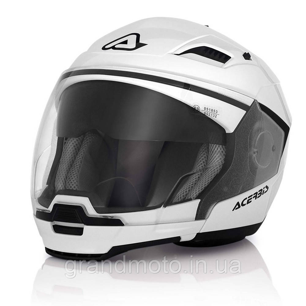 Мотошолом Acerbis Crossover Stratos знімна щелепа. Розмір М.