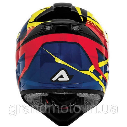 Шолом Acerbis Profile 2.0 Powerhead Жовтий/Червоний/синій. Розмір L