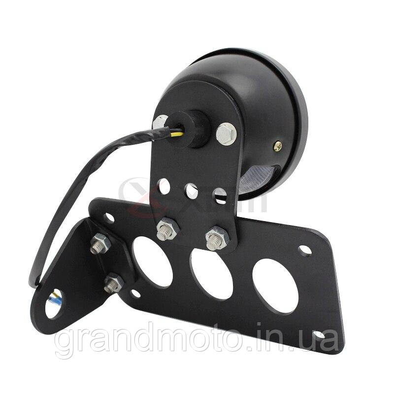 Кастомний стоп сигнал для мотоцикла Grill black mod2