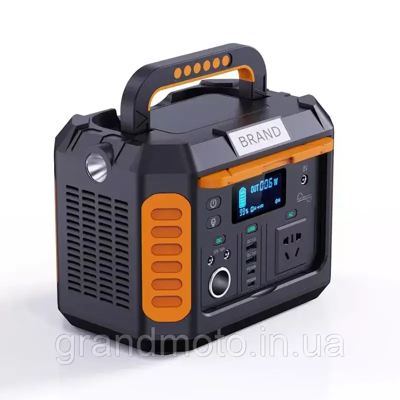 Електростанція 500w 220v 134400mah сонячний енергобанк портативна сонячна зарядка