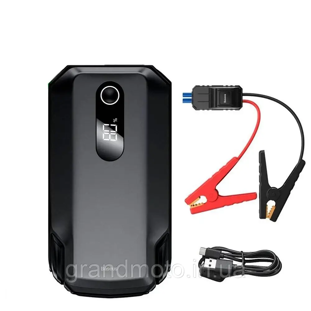 Пускозарядний пристрій Baseus Super Energy Max Car, 20000 mAh (Jump Starter, бустер для авто)