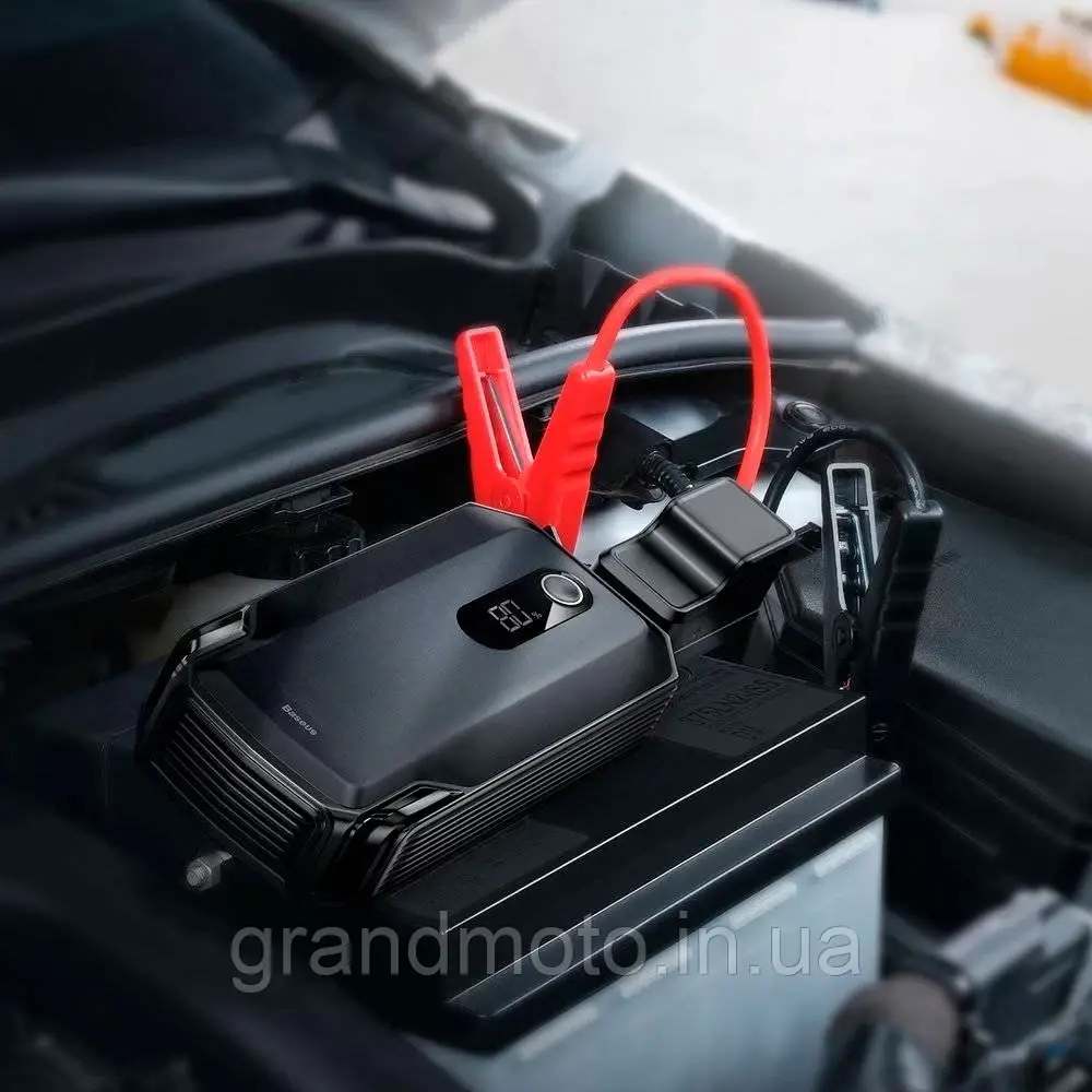 Пускозарядний пристрій Baseus Super Energy Max Car, 20000 mAh (Jump Starter, бустер для авто)