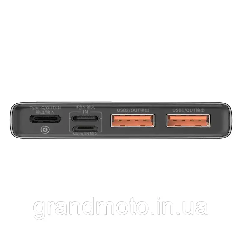 Baseus 22,5 Вт Power Bank 10000 мА·год Портативний павербанк зі швидким заряджанням Type C PD