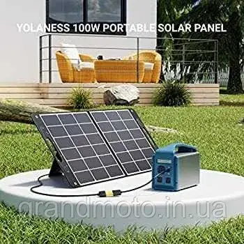 Портативна сонячна панель 100W/20V QC3.0 YOLANESS