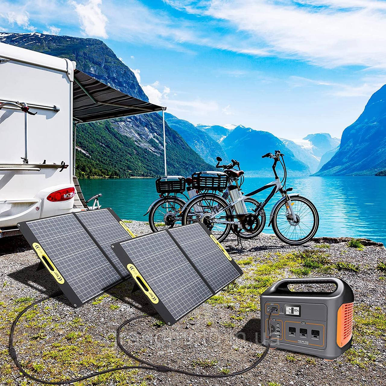 120w портативна сонячна панель BRÜUN QC3.0 3A