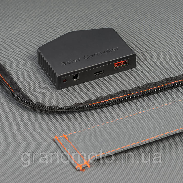 Монокристалічна сонячна панель 60 Вт портативна USB3.0/DC/TypeC