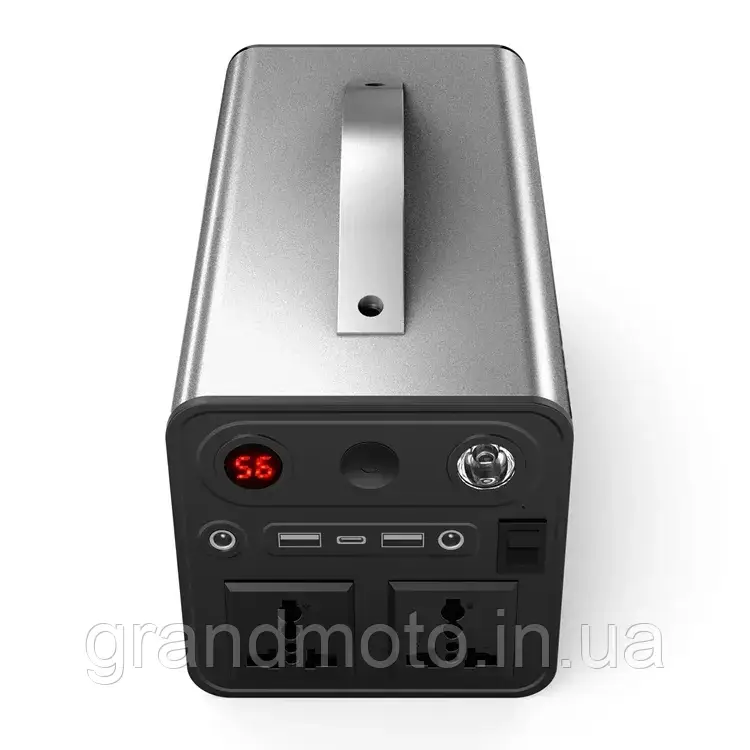 Портативна зарядна електростанція 333 Вт.ч 300 W 220v 90000mah павербанк сонячна станція OKD-300-2