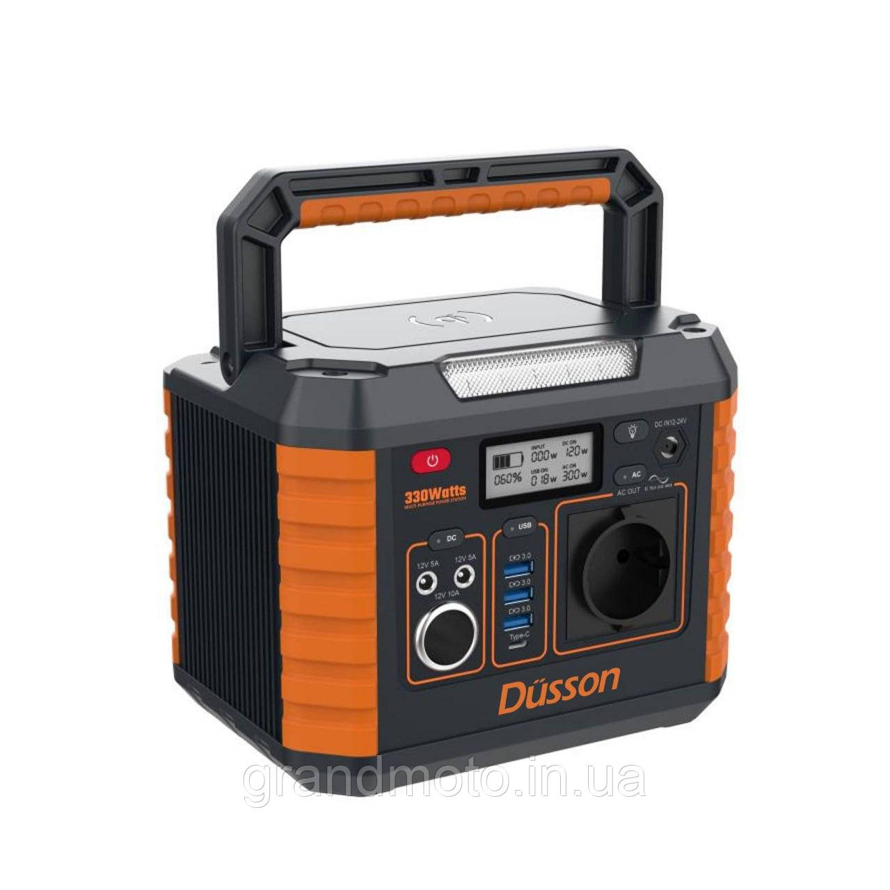 Портативна зарядна електростанція 230v Igopower GA330 330w чистий синус
