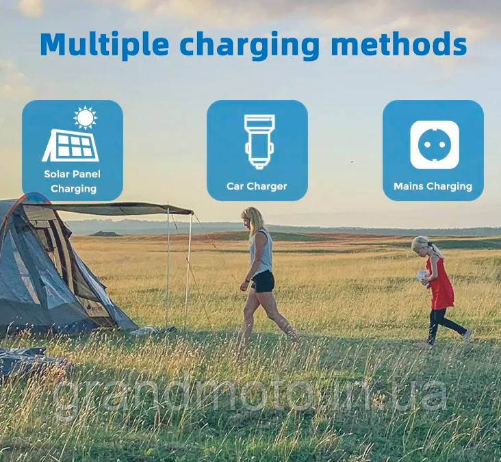 Портативна зарядна електростанція 230v Igopower GA330 330w чистий синус