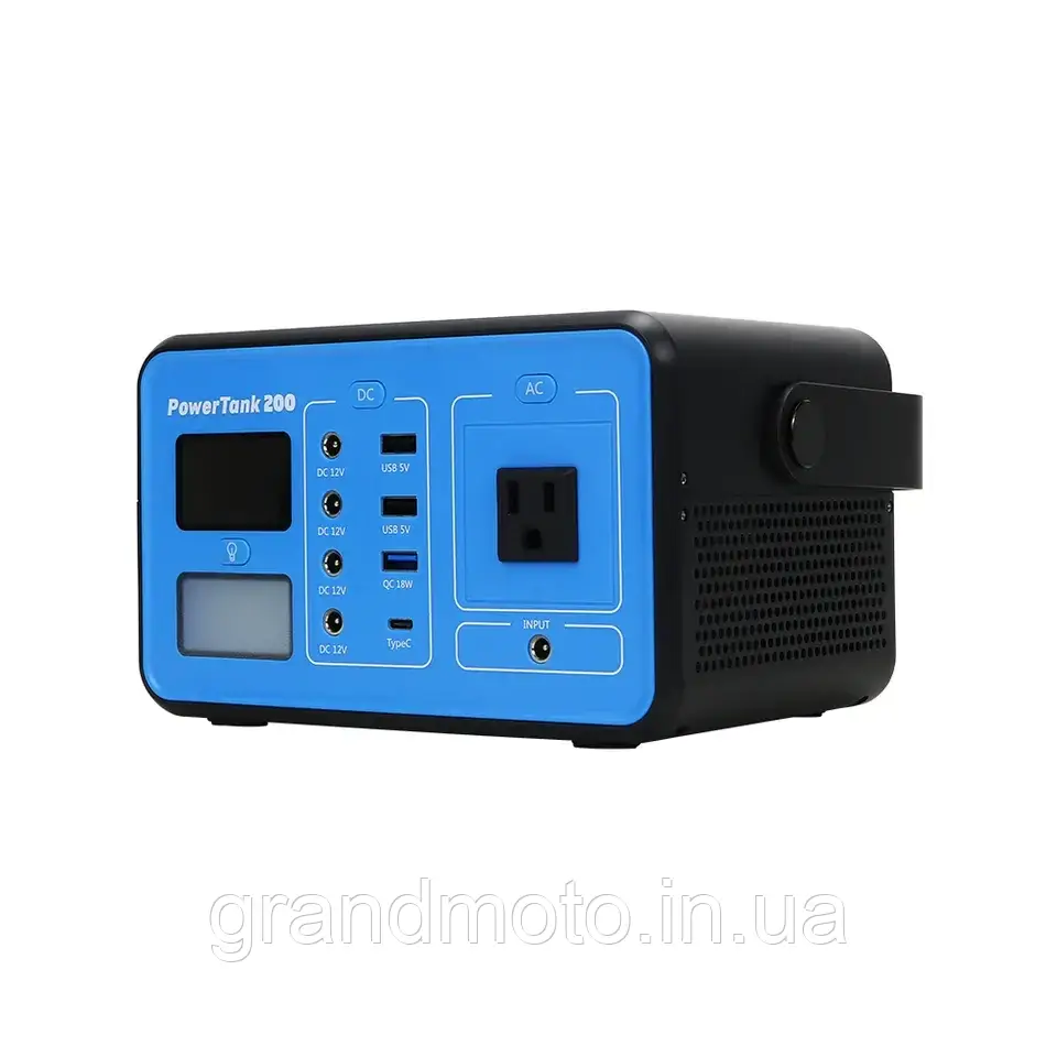 Портативна зарядна електростанція 230v CEBA 200w 222вт.ч