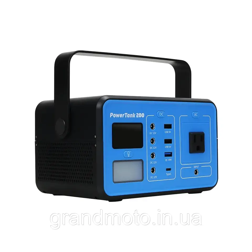 Портативна зарядна електростанція 230v CEBA 200w 222вт.ч