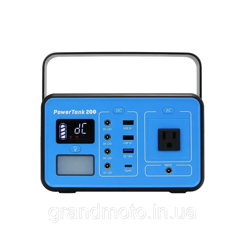 Портативна зарядна електростанція 230v CEBA 200w 222вт.ч
