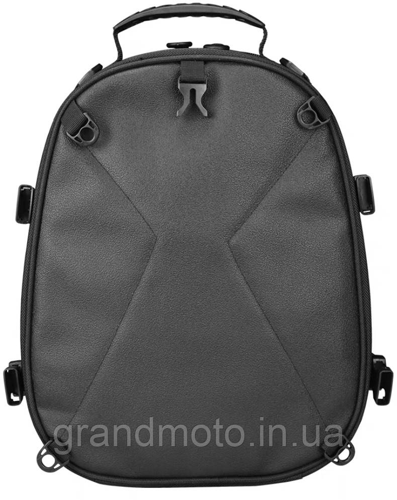 Сумка рюкзак на сидіння мотоцикла для шолома Ghost Racing Carbon