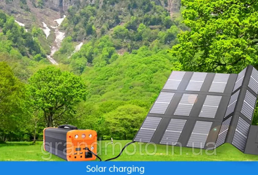 Портативна зарядна електростанція LiFePo4 400 W 115200mAh 220v