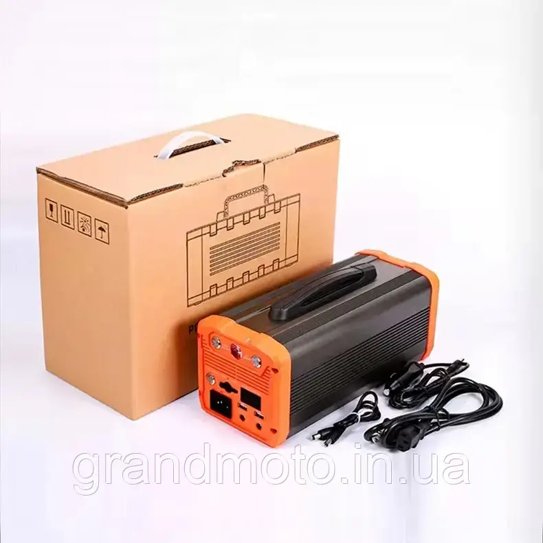 Портативна зарядна електростанція LiFePo4 400 W 115200mAh 220v