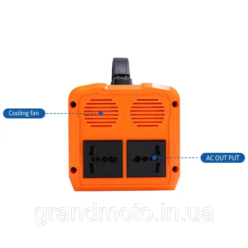 Портативна зарядна електростанція LiFePo4 400 W 115200mAh 220v